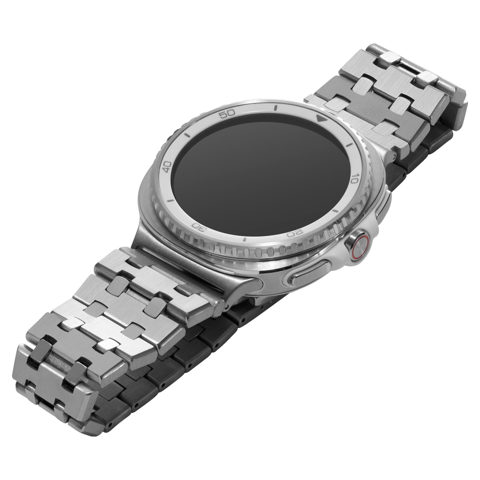 우먼스9999 갤럭시워치8 클래식 로얄오크 메탈 스트랩, 플래티넘실버, 1개 37,900원