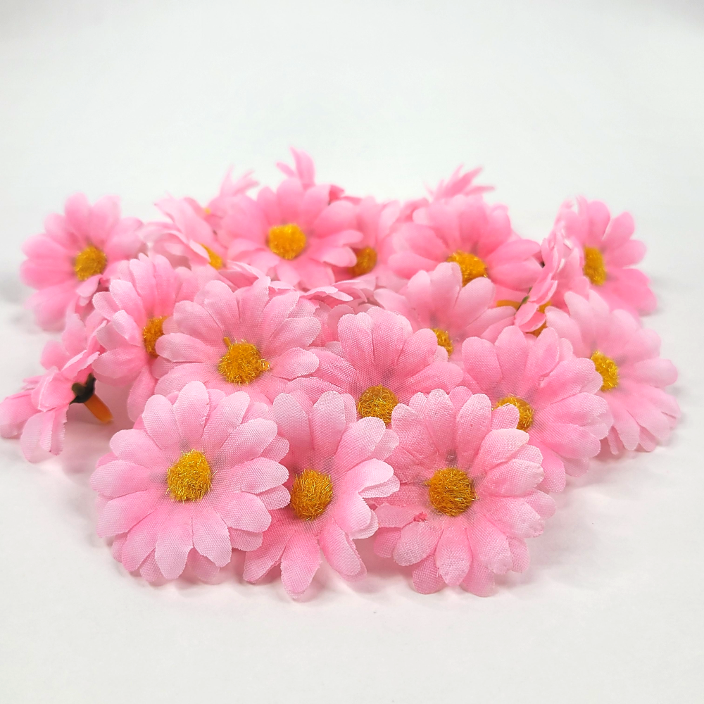 청년공방 조화 꽃 장미꽃머리 100p 데코조화 장식용꽃, 핑크 20,900원