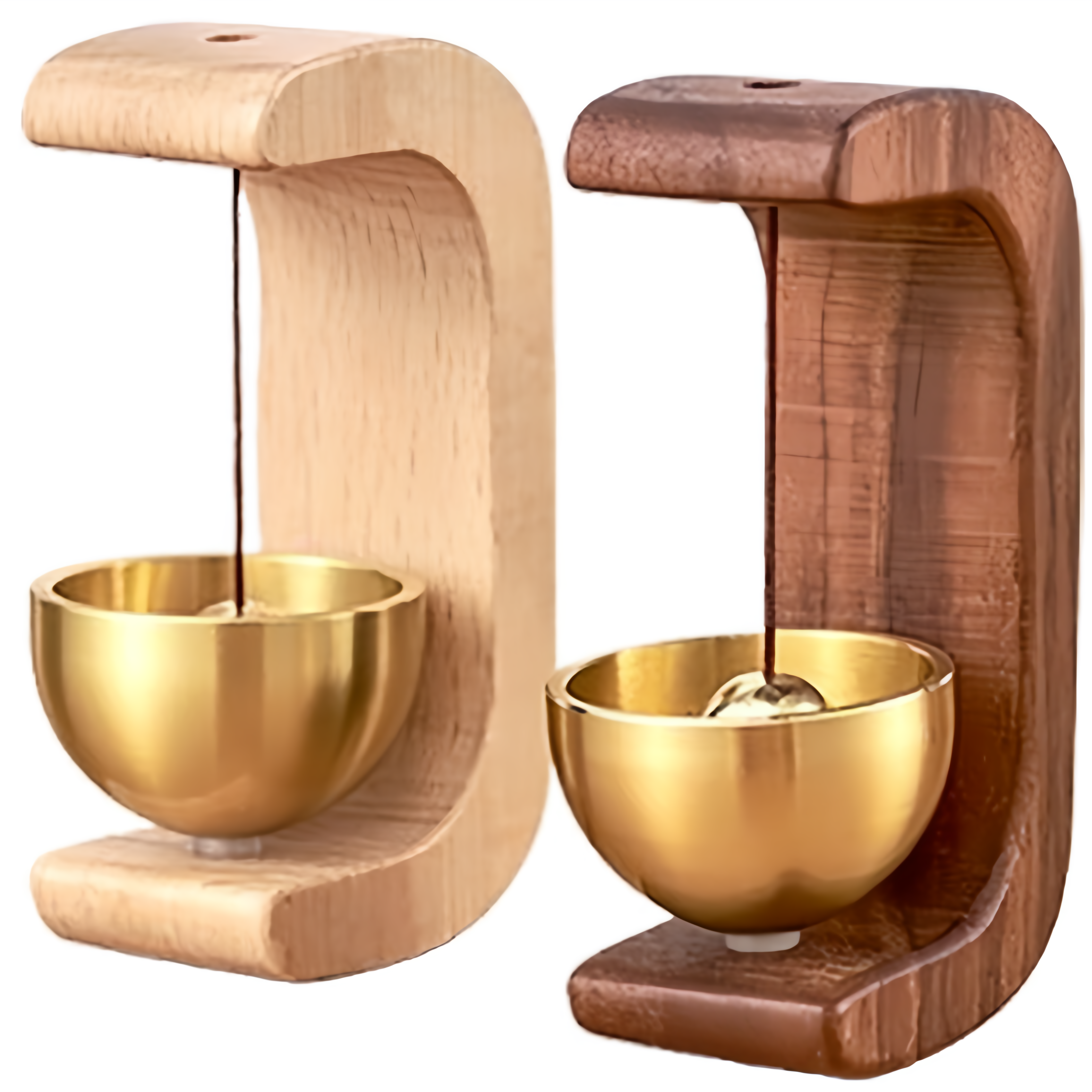 치트몰 1+1 자석 도어 벨 현관 종 (스티커 증정), 오크+호두나무, 1세트 8,900원