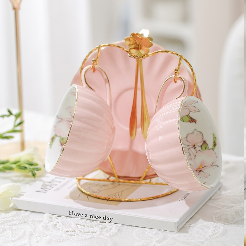 본차이나 예쁜 찻잔세트 2P 엔틱찻잔 커피잔 커플머그잔 세트 26,000원