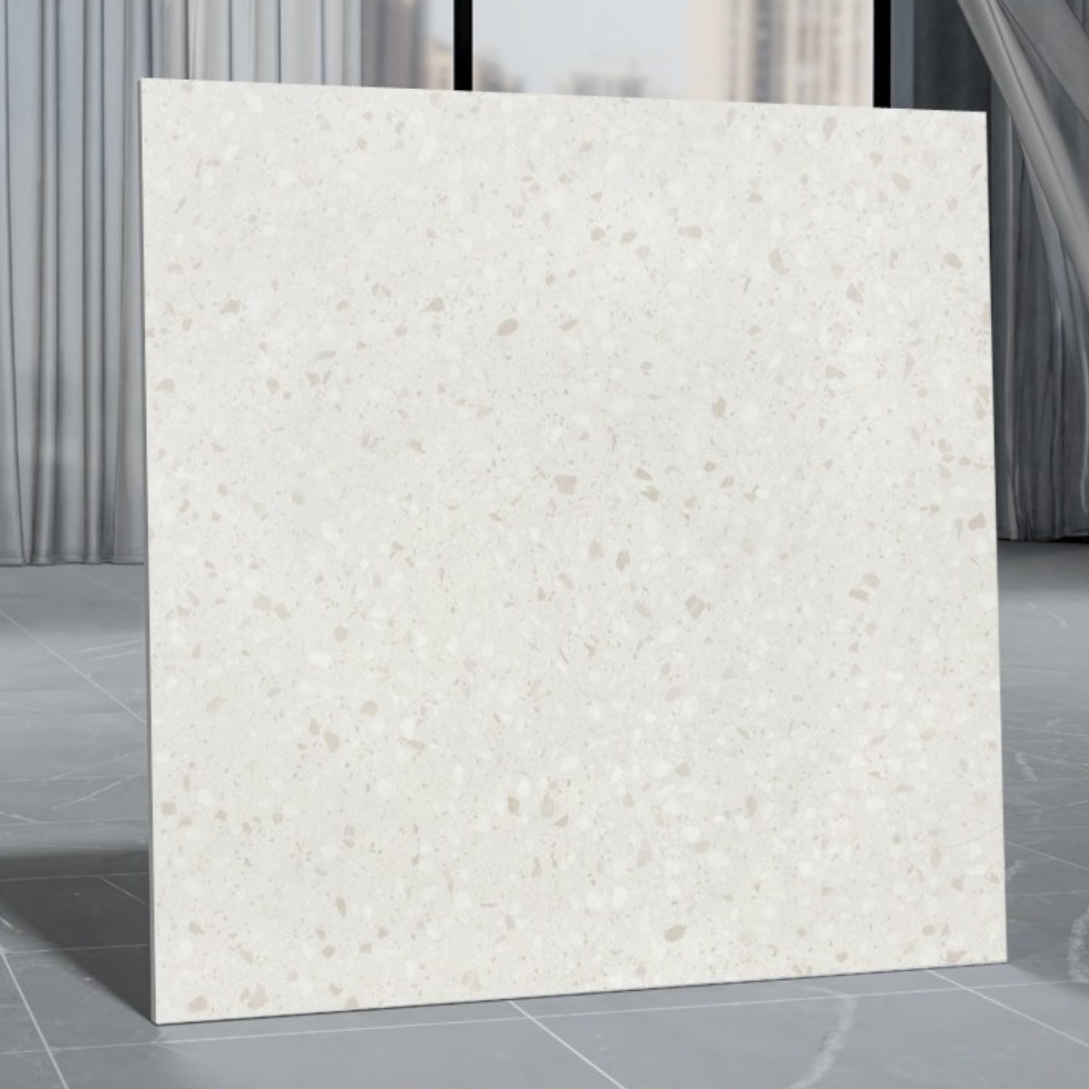 Fowod방수 내구성 PVC 석재무늬 접착식 데코타일 60x60cm 정사각형 장판 59,900원