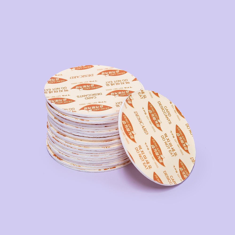 식품용 실리카겔 카드형 제습제 방습제 원형 쿠키 방부제, 700세트 77,220원