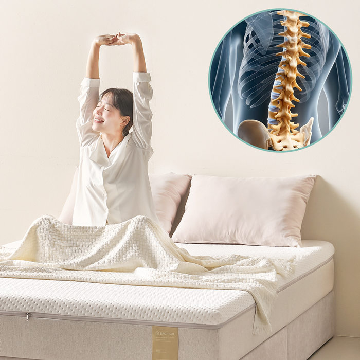 바치고 매트리스 메모리폼 침대 바닥 허리에좋은 롤팩 890,000원