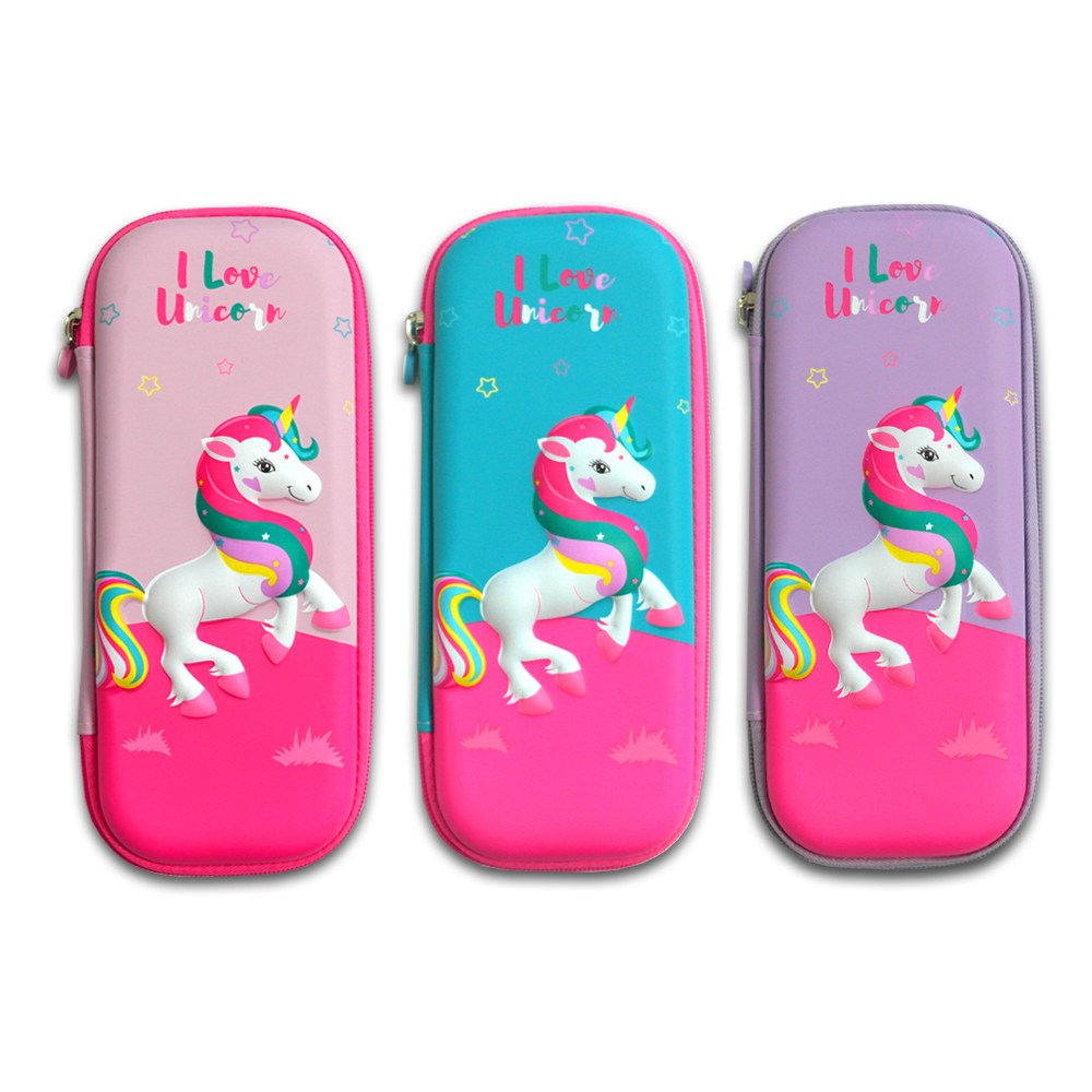 유니콘 펜케이스(3컬러) - 필통 여아필통 여아펜케이스 여아필통케이스 필통파우치 실리콘필통 새학기준비물 10,900원