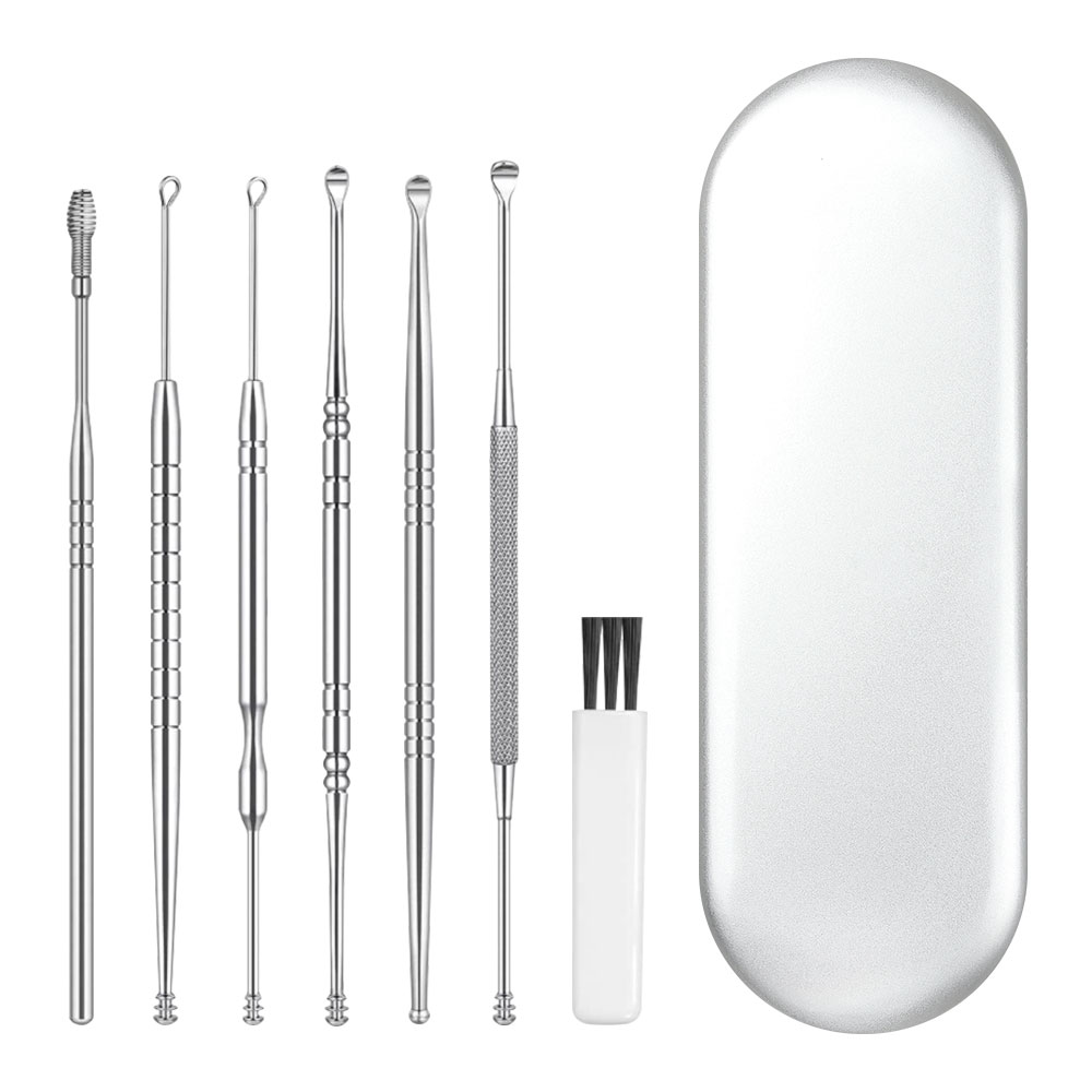 정원전산 6종 양면 스테인리스 귀이개 세트 JEP-06 7,900원