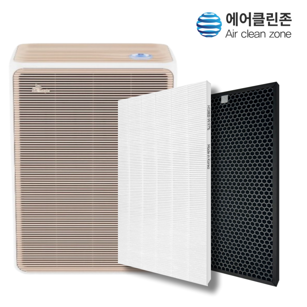 [에어클린존] SK매직 공기청정기 ACL-210Z0 ACL-200Z0시리즈 국산 H13 호환 필터, H13헤파1+활성탄 탈취1 / SET, 1세트 41,000원
