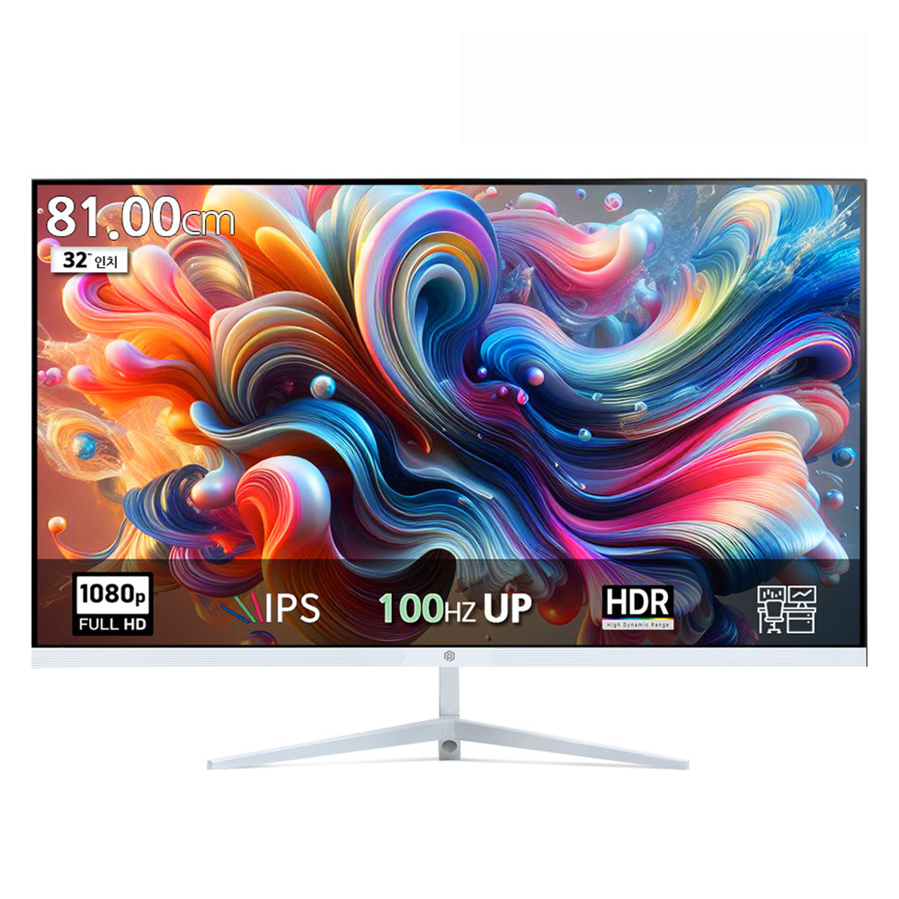 픽셀아트 FHD IPS 100Hz 모니터 화이트, 81cm, PA3230W(일반) 161,000원