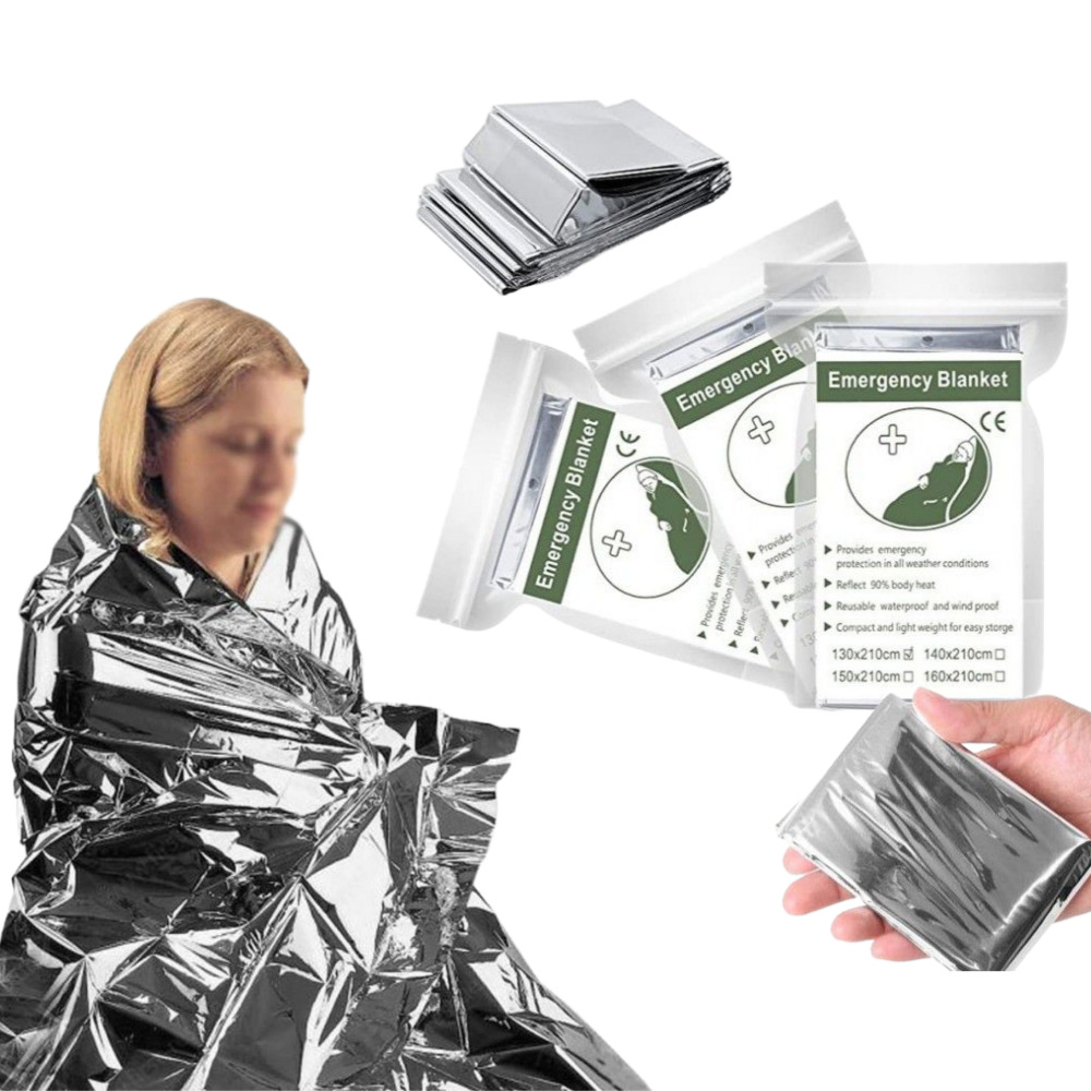 비상용 체온유지 은박 담요 재난대비 긴급 휴대용 비상보온담요, 20매 13,800원
