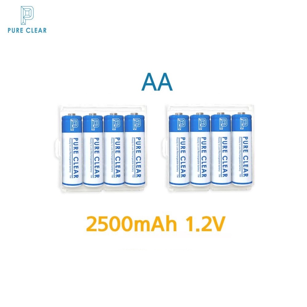 (정품)퓨어클리어 AA 충전지 2500mAh 8알 AA 충전 배터리 15,900원