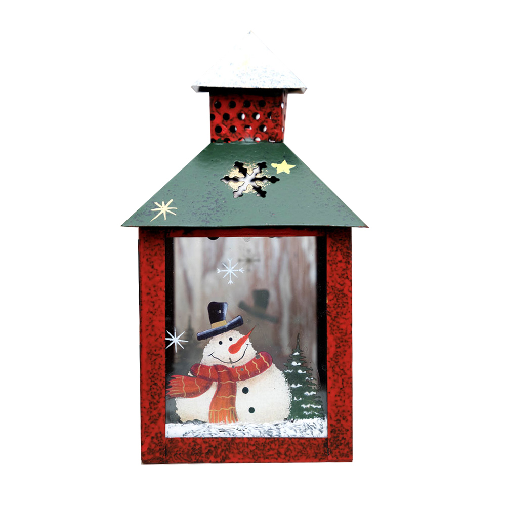 설렘하우스 산타와 눈사람 티라이트 캔들 홀더 13,900원
