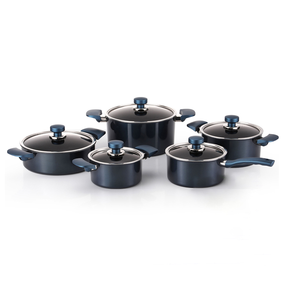 해피콜 클래식 다이아몬드 냄비 세트 5개, 혼합색상, 냄비 5종, 1세트 189,000원