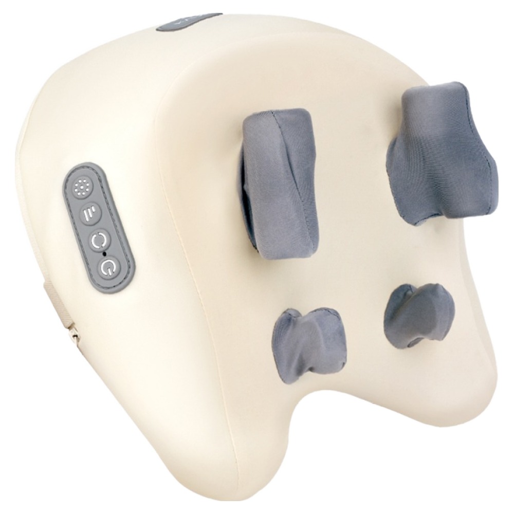 카프 목 어깨 무선 온열 베개 마사지기, KF-WM07, 베이지 41,400원