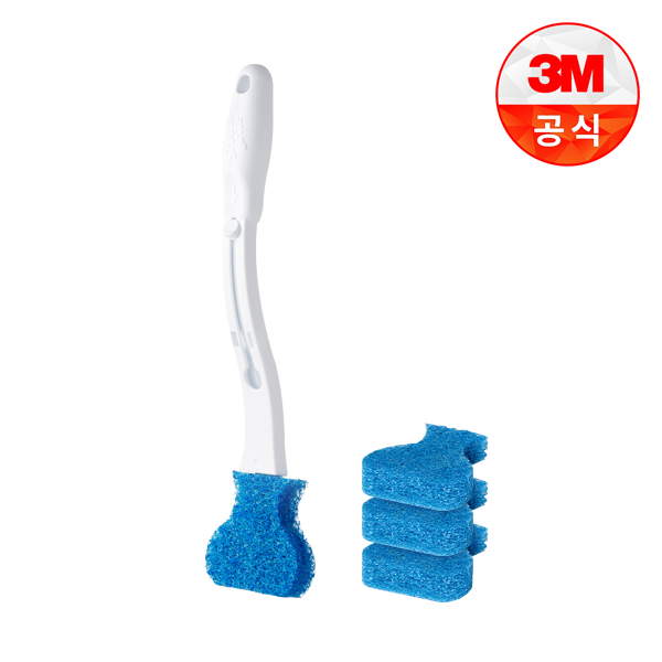 3M 스카치브라이트 크린스틱 핸들 1입+리필 4입 7,900원