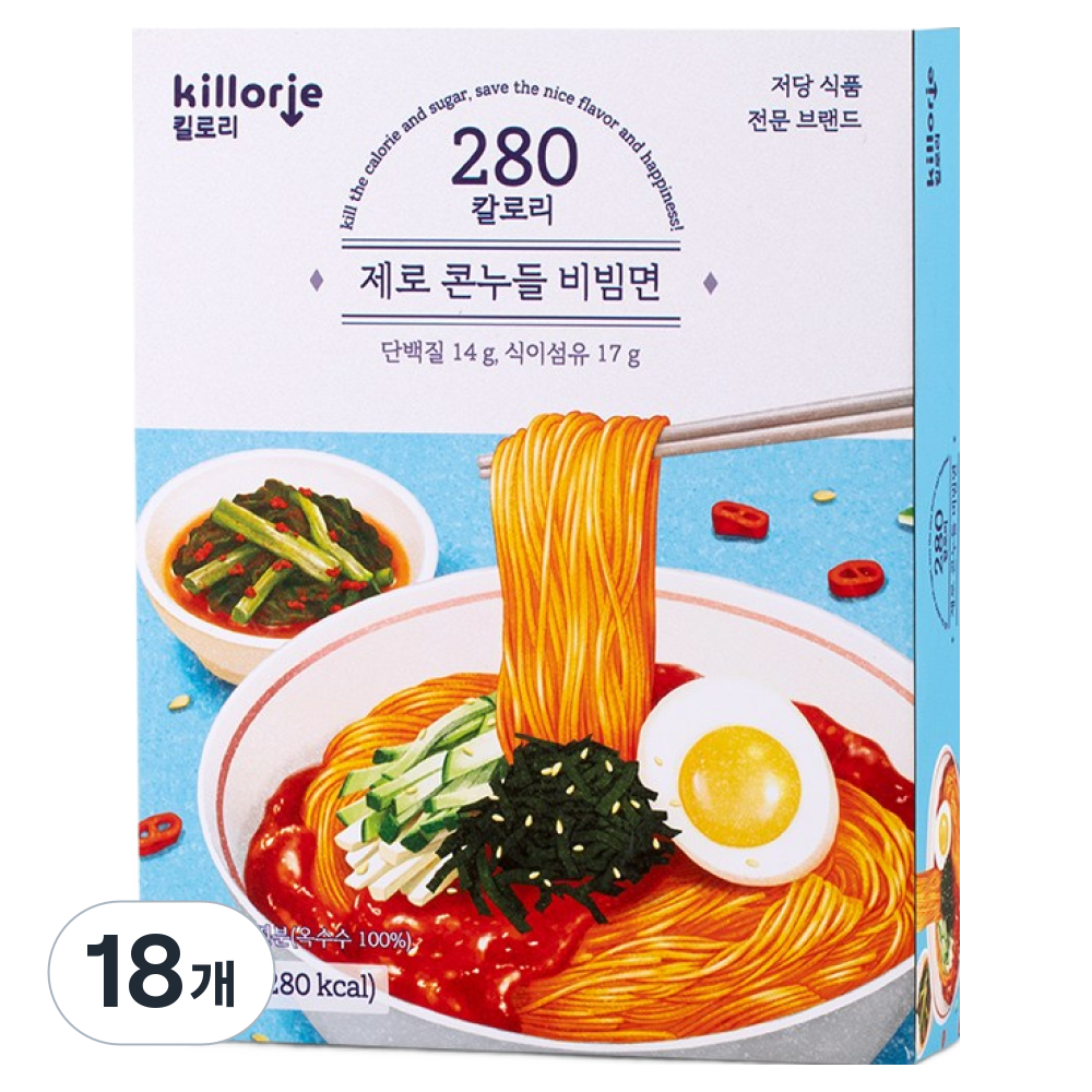 저당 건강한 라면 제로콘누들 건면 비빔면 6box 69,900원