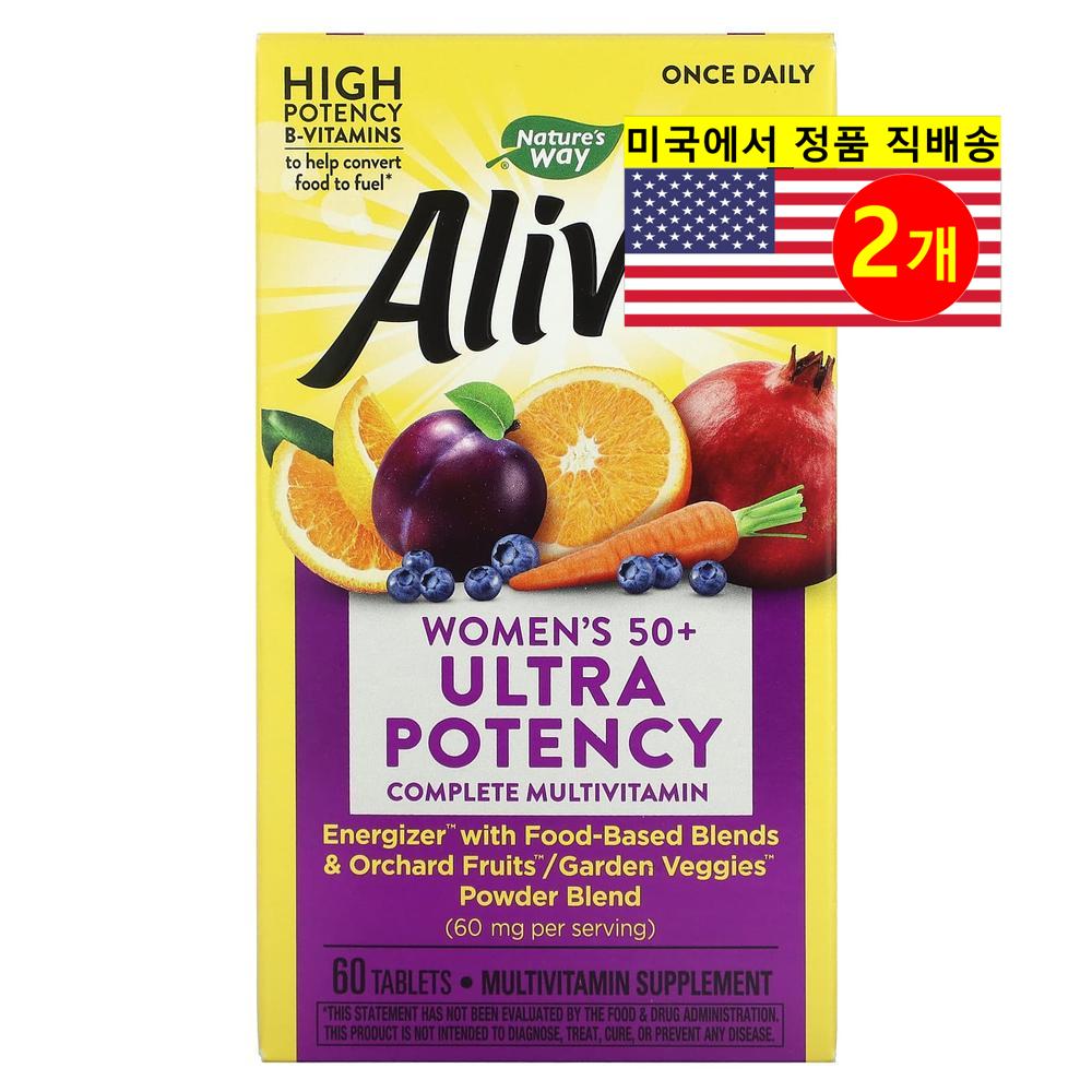 Nature's Way 네이처스 웨이 50세 이상 여성용 울트라 컴플리트 멀티비타민 67,400원