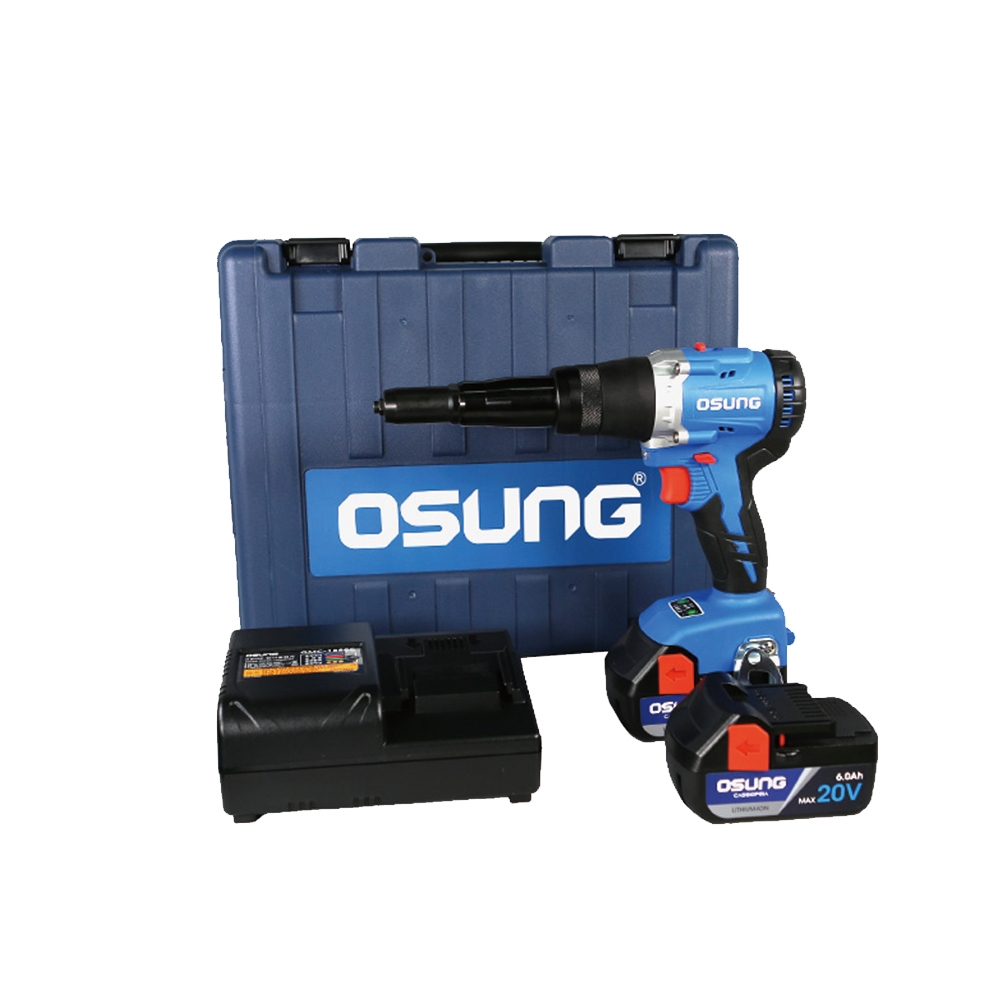 오성 충전리벳툴 OCR-2014 BL(6.0 Ah) 18 V 배터리 2개 590,000원