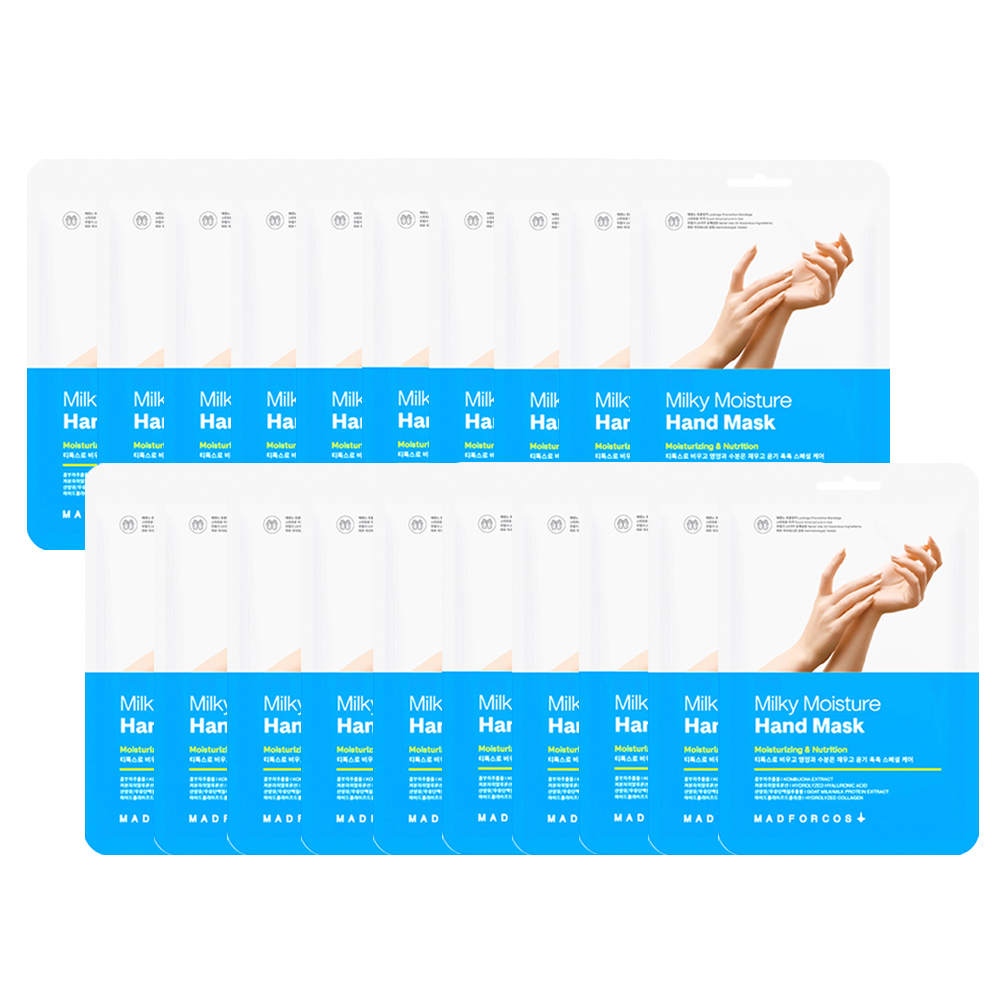 매드포코스 밀키 모이스쳐 핸드 마스크 팩, 16ml, 20개 41,750원