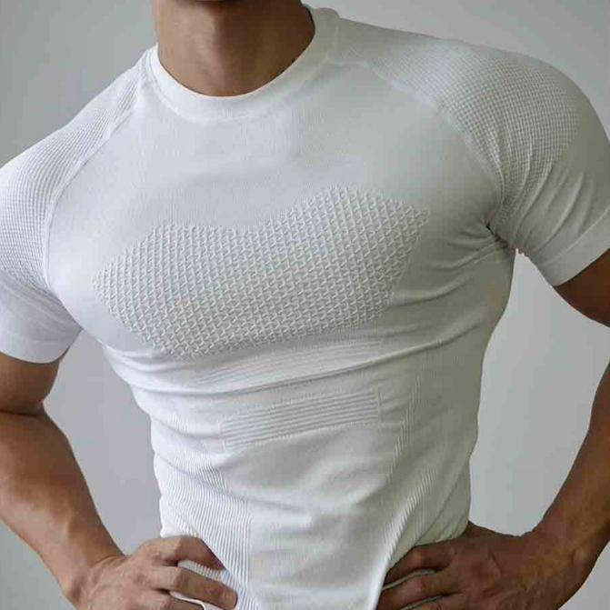 남성 짐웨어 머슬핏반팔티 헬스 운동 쫄티 프리미엄스판원단 21,900원