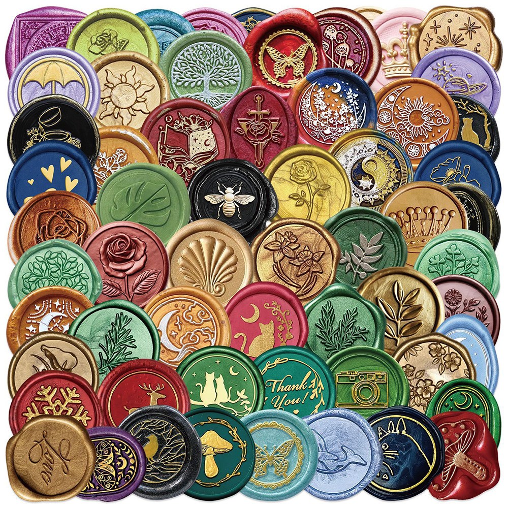 데일리펀 도장 실링 포장 방수 꾸미기 스티커 64매 6,400원