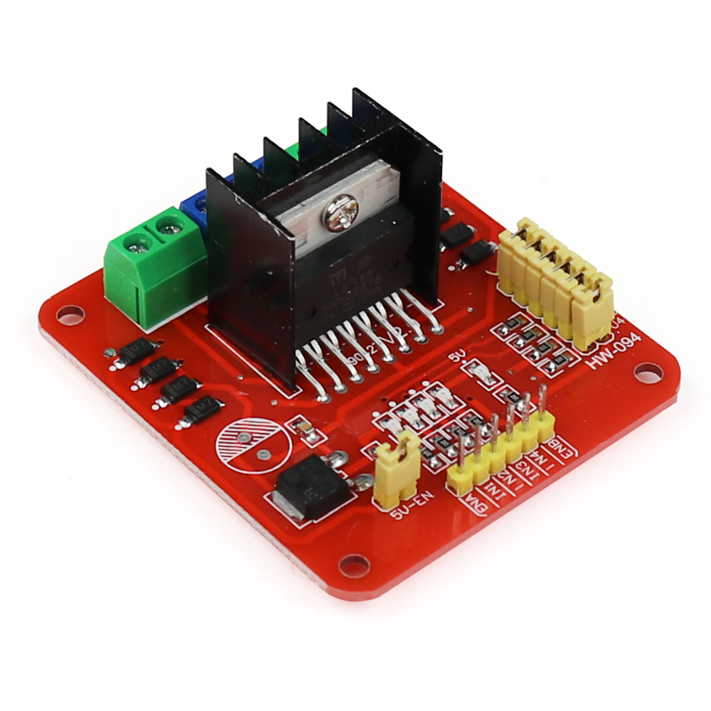 4휠 자동차용 L298N 20W 2채널 모터 드라이버 모듈, 1개 4,800원