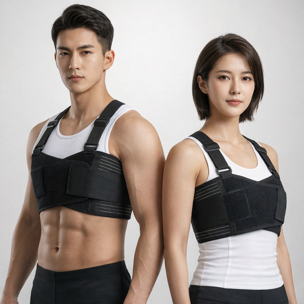 윌로우랩 늑골 갈비뼈 허리 보호대 가슴압박밴드, 1개 20,900원