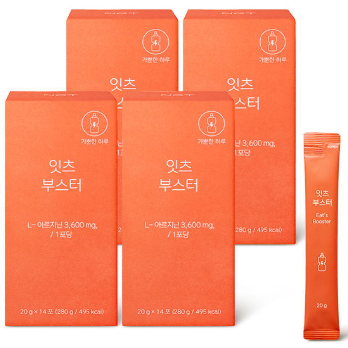 네츄럴굿띵스 NGT 잇츠 부스터 아르기닌 에너지 139,200원