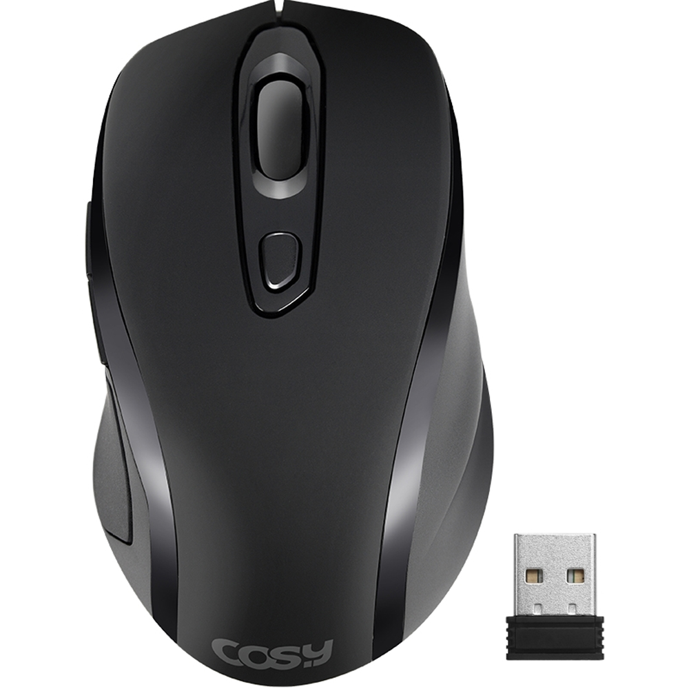 코시 디엘 무소음 6버튼 3단계 DPI 무선 마우스, 블랙, M4006WL 13,900원