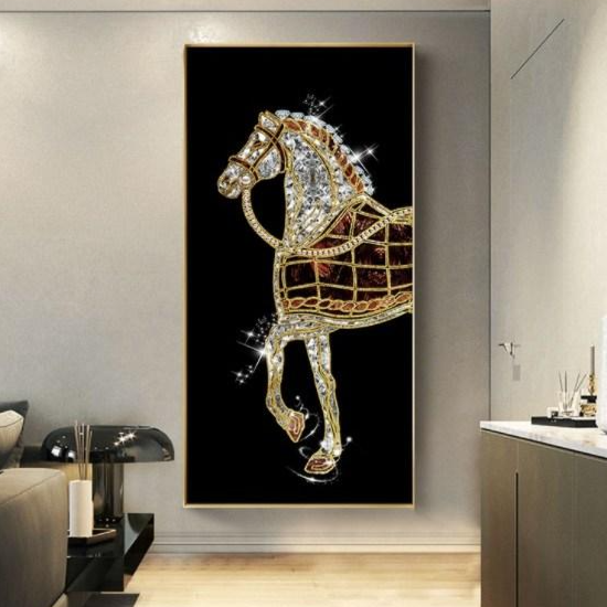 미나박스 백마 액자  말액자 (고급입체형)풍수 인테리어 부자되는 그림 159,000원