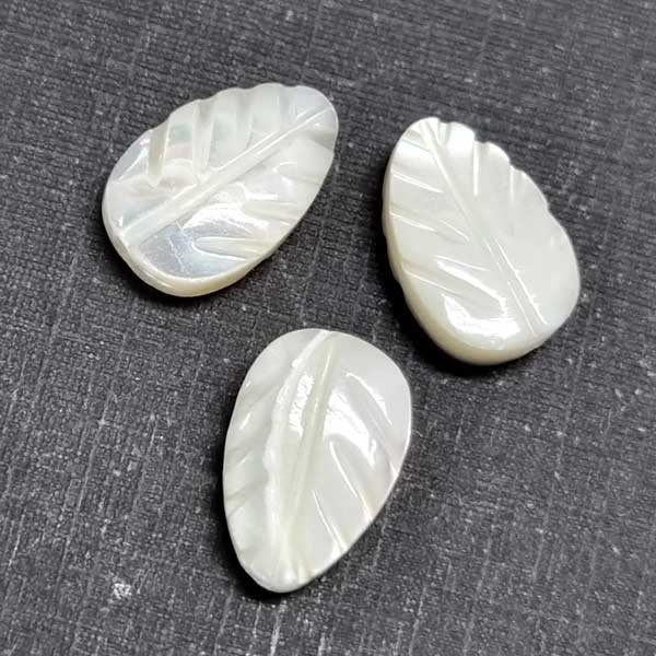 ALL 원석장식 자개비즈 일반 흑자개 한팩, 상품선택, 나뭇잎 11,500원