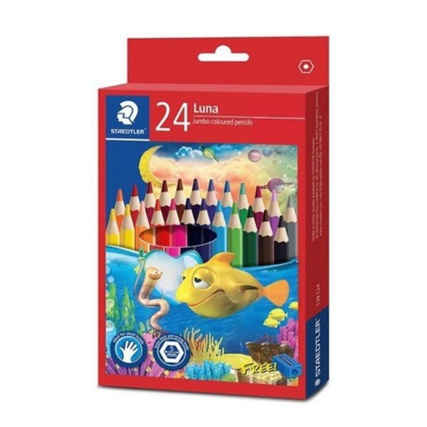 스테들러 139 C24 루나 점보 색연필 24색 세트, 단품, 해당없음 12,840원