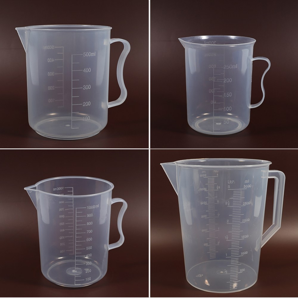 계량컵 플라스틱비커 모음전 손잡이 비이커 눈금컵 대용량 가정용 베이킹 4,500원