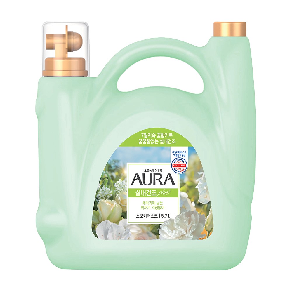 아우라 실내건조 용기 5.7L 대용량 섬유유연제 스모키머스크 16,540원
