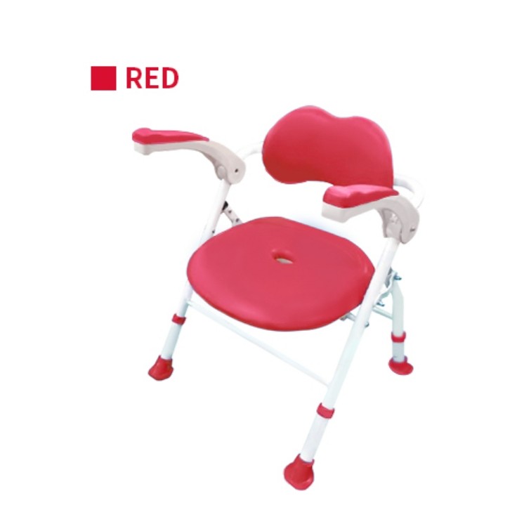 복지용구 목욕의자 보필 bofeel-8 레드 접이식 샤워용 환자용 노인장기요양등급+좋은의료기 카탈로그 16,020원