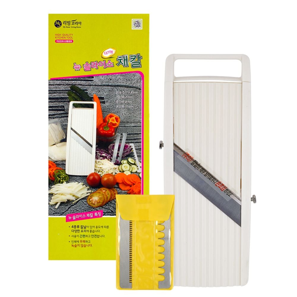 리빙코리아 뉴 슬라이스 채칼 4p 38,690원