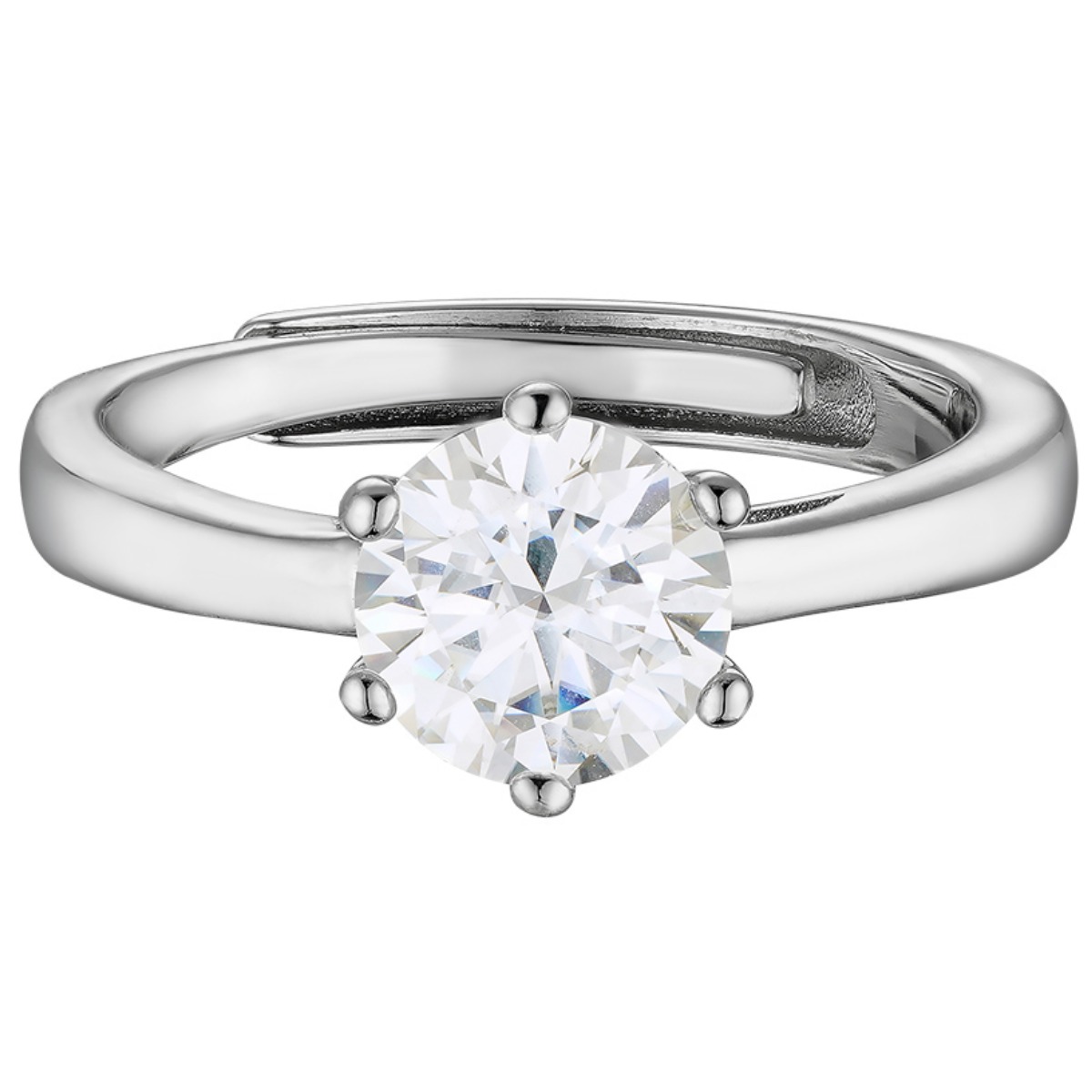 [아델라주얼리]2캐럿 모이사나이트 트리플엑설런트컷 정품 GRA 보증서 제공 실버925 셀리나 반지 46,900원