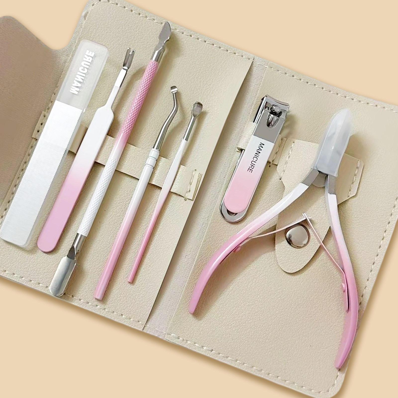 CIVILEE 셀프 네일 니퍼 세트 네일케어 세트 두꺼운 발톱깎이  7종 세트 8,900원