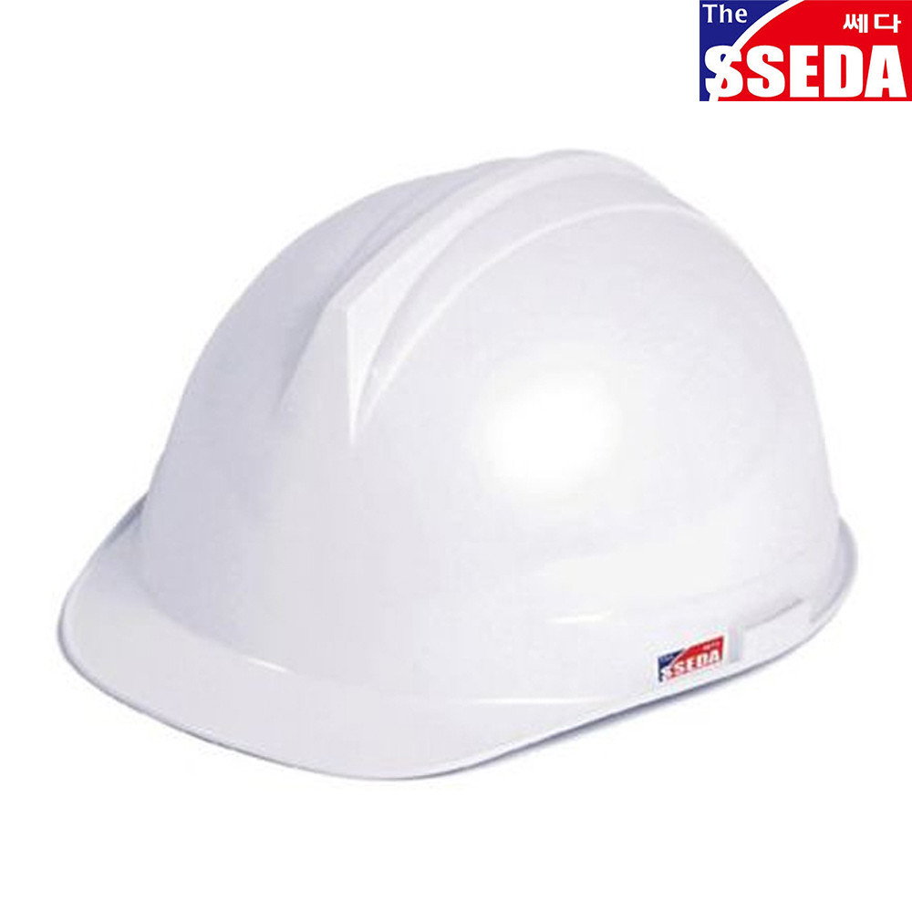 쎄다 투구형 귀형 안전모 화이트 안전모 자동내피 ABE등급 안전인증모 기본 원터치턱끈 포함, 1세트 10,900원