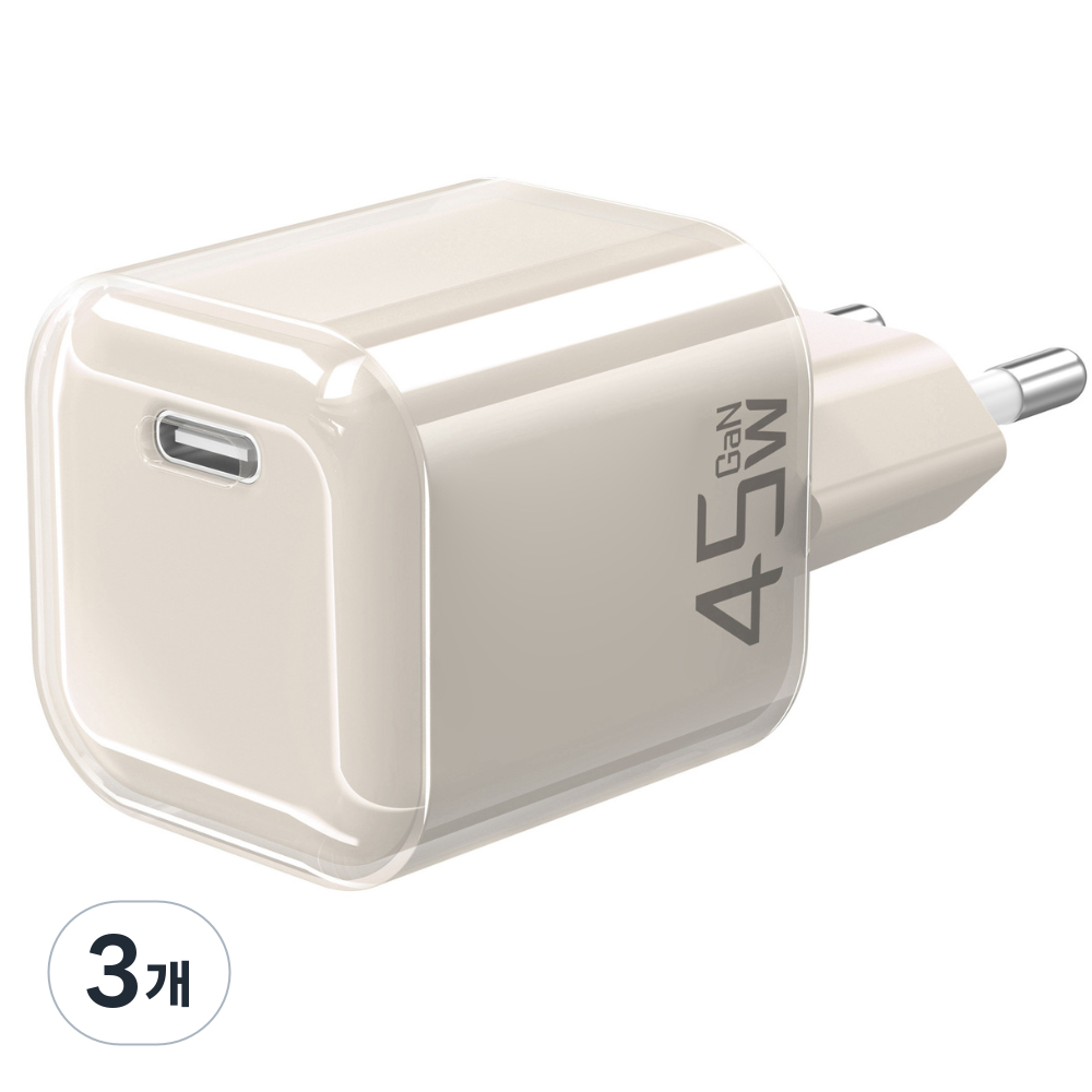 45W usb 충전기 아답터 PD 전원 케이블 일체형 비닐포장SJCDBK 37,030원