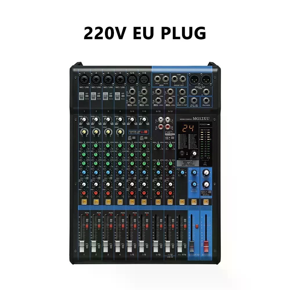 MG12XU 12채널 오디오 믹서 사운드 콘솔 USB 인터페이스 MG 아날로그 믹싱 214,000원