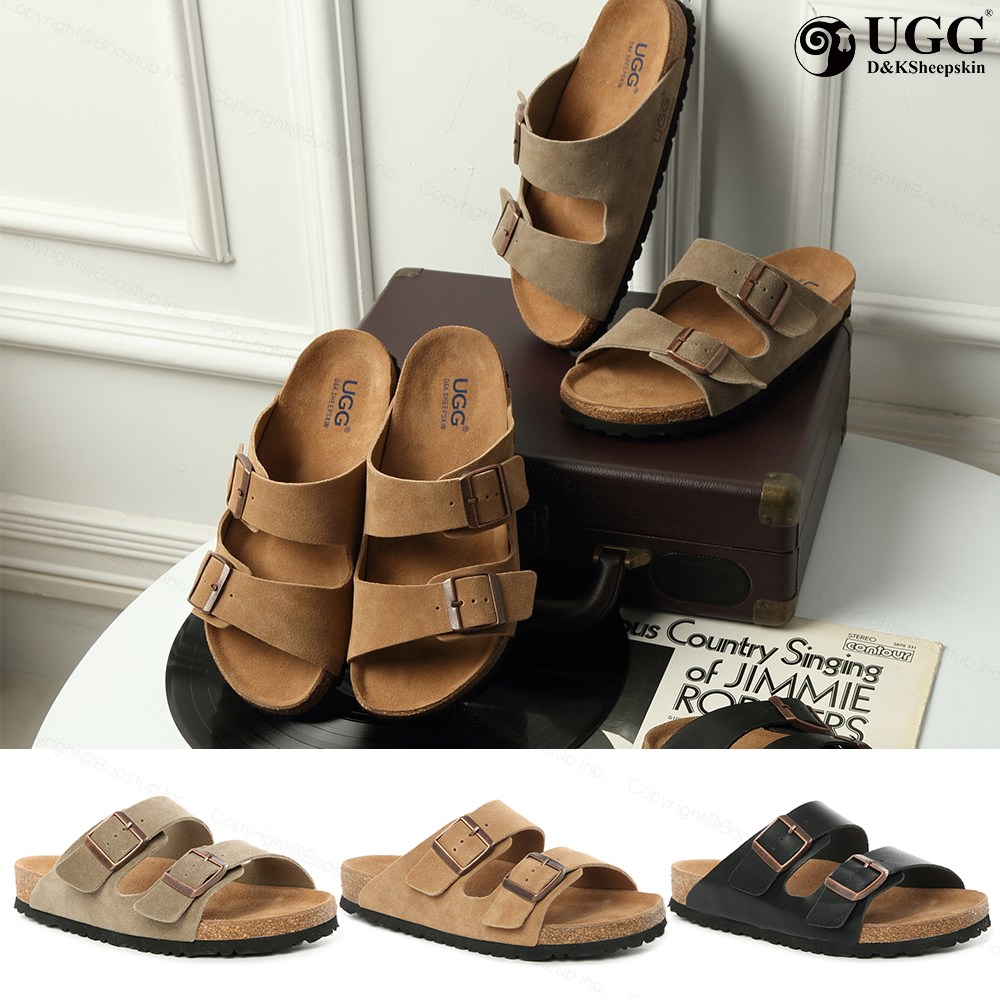 어그슬리퍼 DK 호주 이네스버켄 버클 소가죽 샌들 1641 남여공용 59,900원