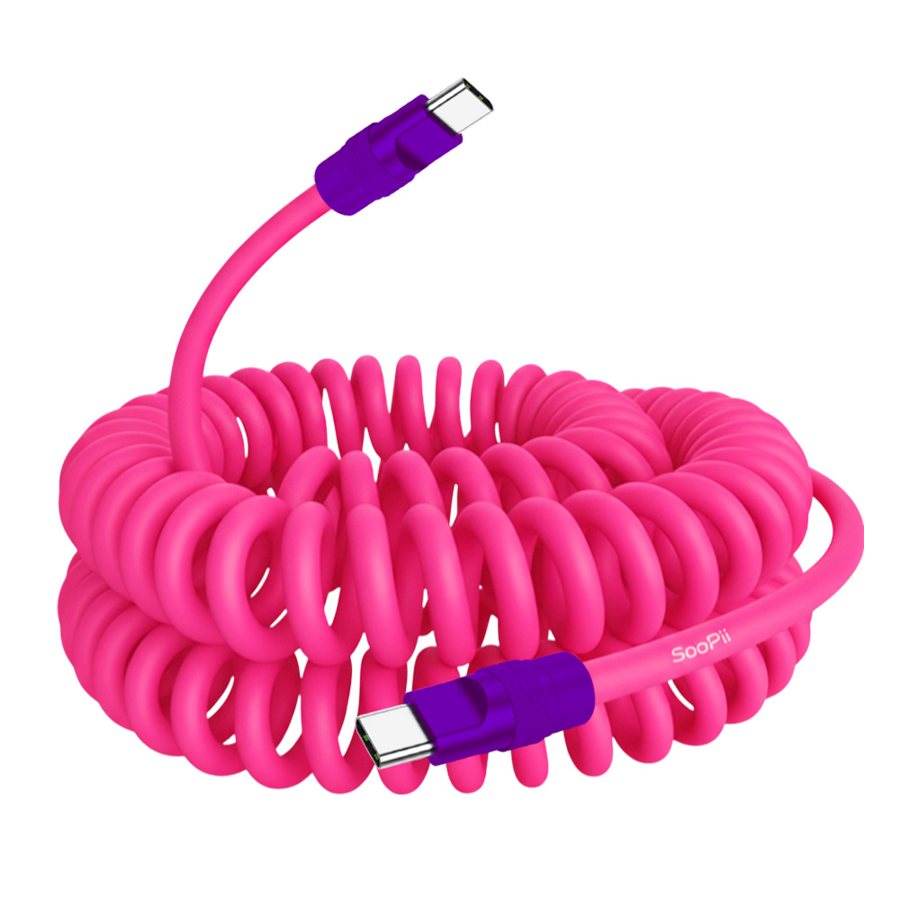 수피 비비드 컬러 소프트 실리콘 스프링 240W C to C타입 초고속 충전 케이블 S87 19,920원