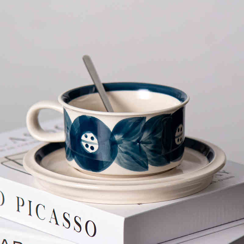 북유럽 수출용 빈티지 도자기 예쁜 커피잔 1인조 찻잔세트 16,900원