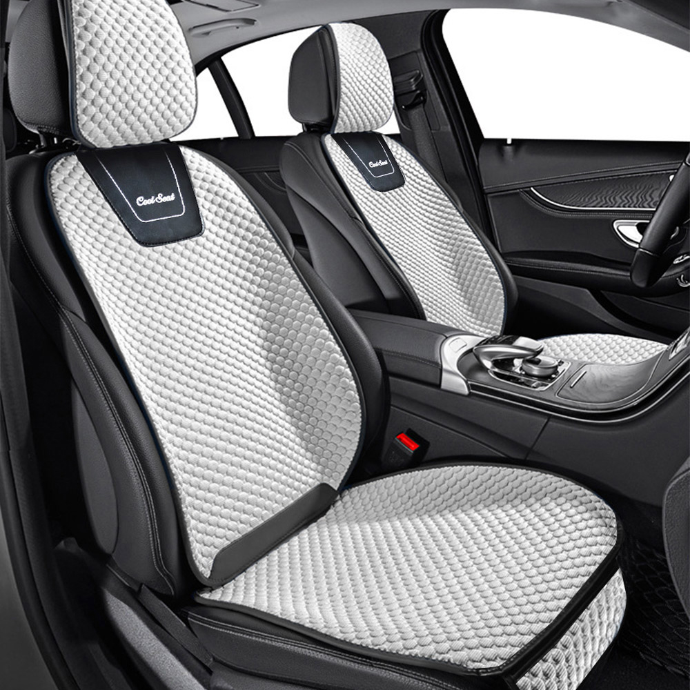지엠지모터스 쿠울한 차량용 매쉬 여름 냉감 통풍시트 운전석 + 보조석, 화이트 실버, 1개 51,930원