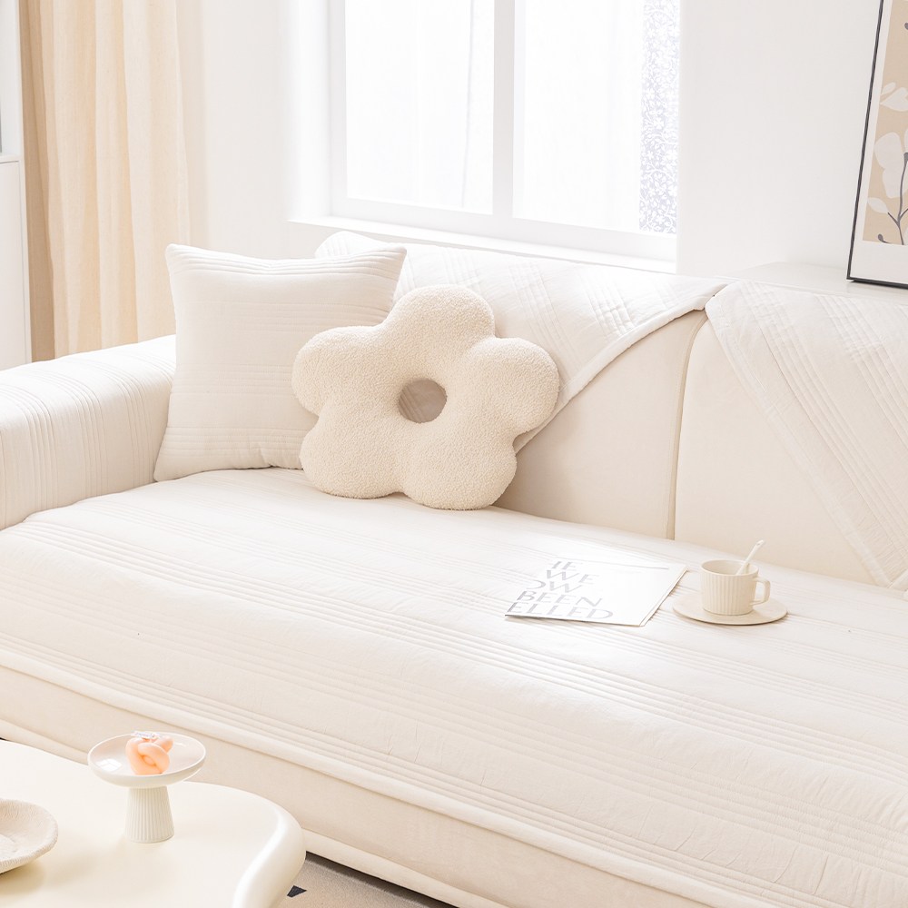 코팅블루 순면 고밀도 포근한 사계절 논슬립 쇼파패드 15,800원