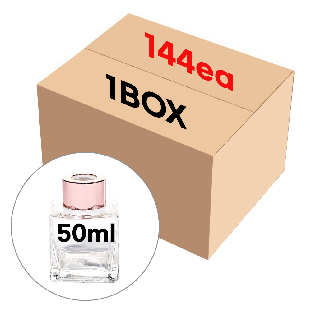 디퓨저 용기 큐브사각 50ml 144개(1박스) 도매 공병 대량, 단품없음, 단일상품, 50ml 110,200원