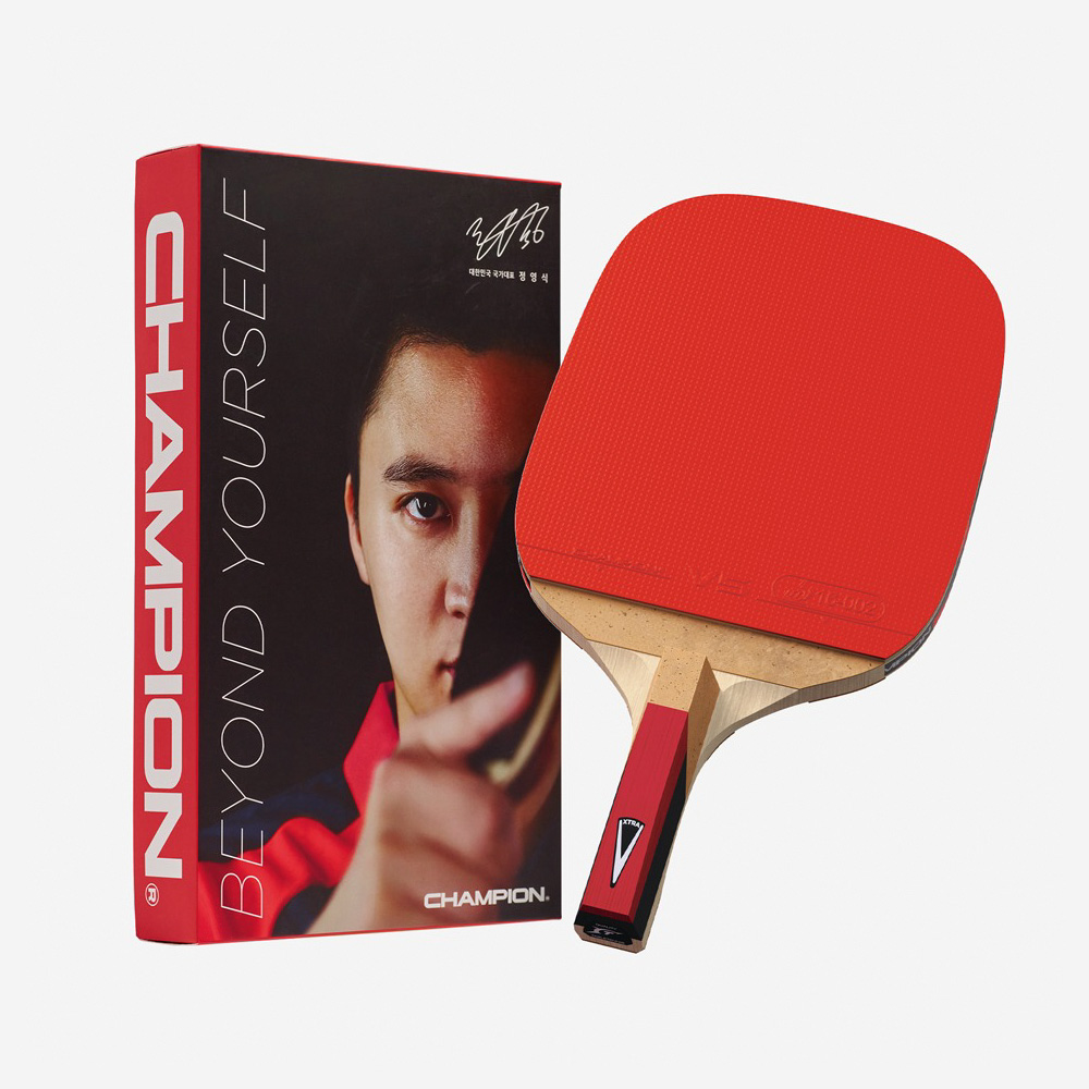 참피온 펜홀더 탁구 라켓 V2.5P / 초보자 탁구채 올라운드 보급형, 1개, V2.5P 24,900원