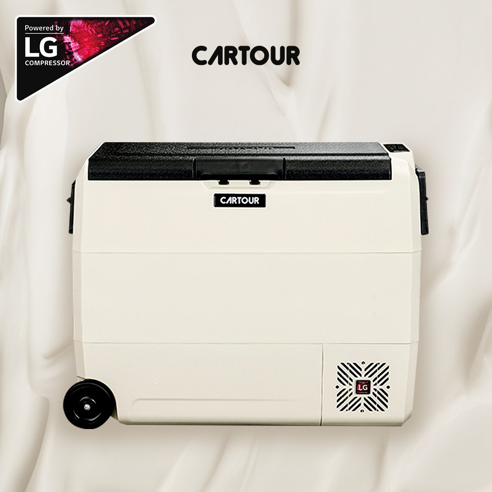 카투어 ET 크림 휴대용 캠핑 차량용 냉장고 이동식 냉동고 12V 24V 220V 348,000원