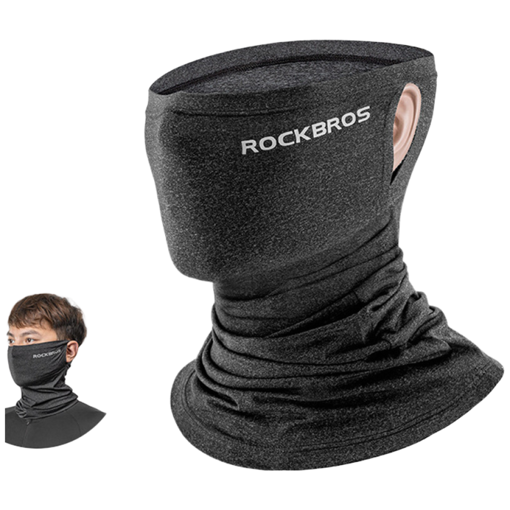 고탄성 땀흡수 쿨마스크 자외선차단 자전거마스크 목토시 버프 냉감 라이딩 캠핑 쿨바라클라바, 그레이 귀걸이형, 1개 9,900원
