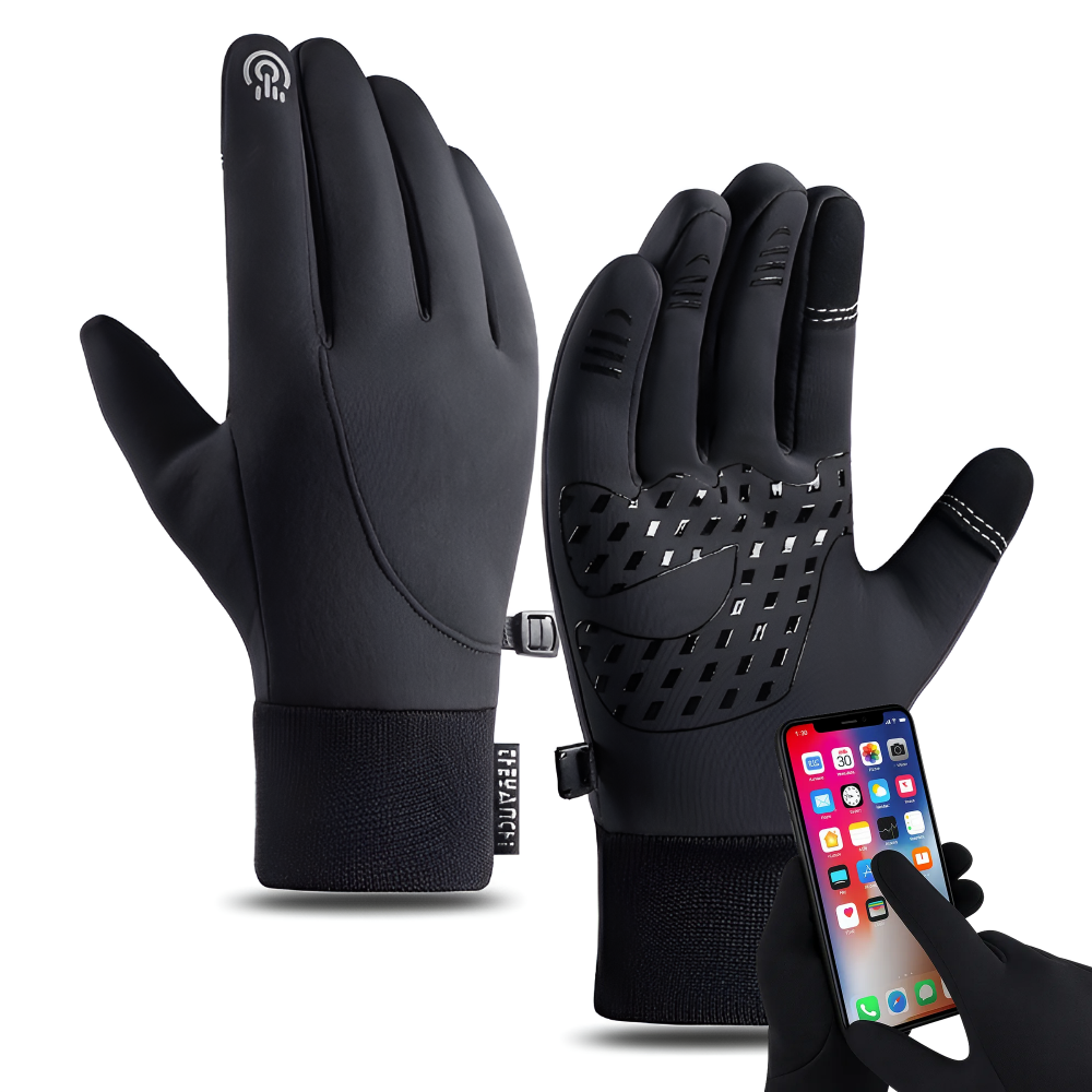 탈론나인 방풍 방수 스마트폰 터치 기모 장갑, 1개, Black 7,000원