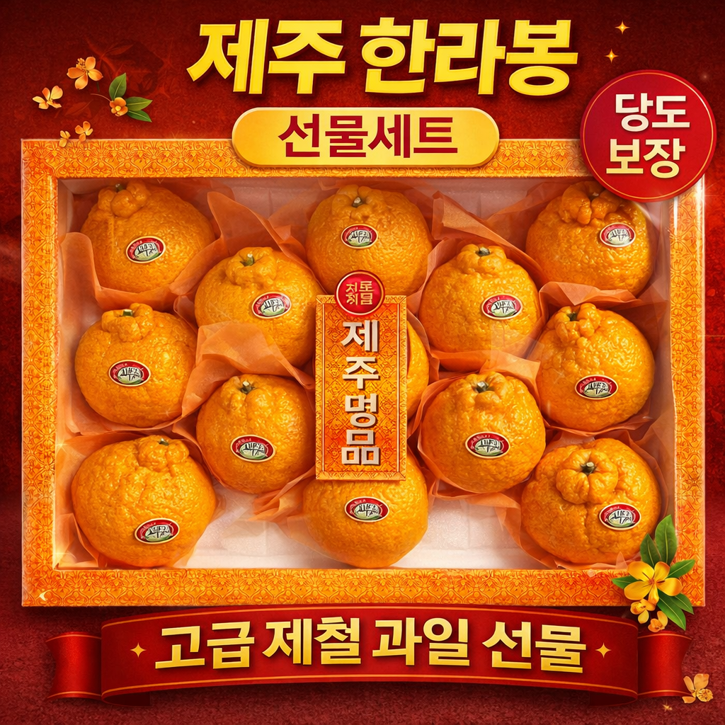 [오리진 셀렉트] 산지직송 당도선별 고당도 한라봉 (대과), 제주 직송 34,000원